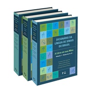 Dicionário Completo de Libras: A Língua Brasileira de Sinais em 3 Volumes - imagem 1