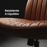 Cadeira de Escritório DT3 Dolly Criss Cross Cosy Chair – Conforto Ergonômico Extra Grande em Tecido Cinza - imagem 5