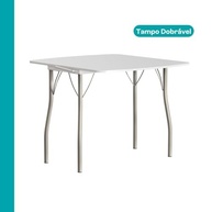 Conjunto Sala de Jantar Tallim com Mesa Ajustável e 2 Cadeiras - Design Moderno e Espaço Otimizado - imagem 5