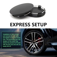 4 Tampas Centrais de Cubo de Roda Universais - Proteção e Estilo Premium - imagem 4