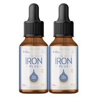 Kit 2x Liquid Iron Plus 30 ML - Suplemento de Ferro Bioativo True Source - imagem 2