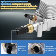 Kit Caixa de Filtro de Óleo Alumínio + Radiador para Chrysler 300 3.6L (68105583AD/AA) - imagem 4