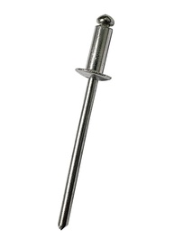 Rebite de Repuxo Alumínio Stein 3.2x10mm (100 Peças) - Fixação Rápida e Segura - imagem 1