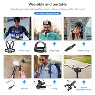 NEEWER Kit 50 em 1 Acessórios Câmera de Ação: GoPro, DJI, Insta360 e Mais! - imagem 5
