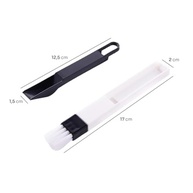 Kit 2 Escovas de Limpeza Multiuso com Pá Coletora - Ideal para Frestas, Teclados e Janelas - imagem 3