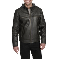 Jaquetas de couro sintético Faux Leather Racer Jacket Levi'smasculino - imagem 1