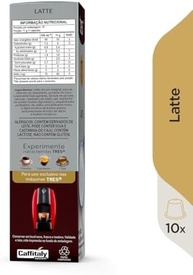 3 Corações Cápsula de Leite, Latte TRES - 10 unidades - imagem 3