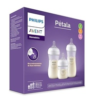 Kit Mamadeiras Philips Avent Pétala 3.0 - 3 Unidades com Bicos de Diferentes Fluxos - imagem 3