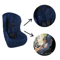 Capa Protetora para Cadeirinha de Bebê (Menino/Menina) com Protetor de Cinto - Azul Marinho 3 Peças - imagem 4