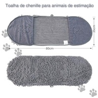 Toalha de Microfibra Chenille para Pets LUMAI - Superabsorvente, Secagem Rápida, com Bolsos - imagem 3