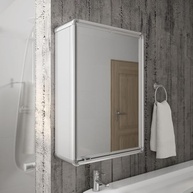 Armário de Sobrepor para Banheiro em Alumínio 33x45cm – Moderno e Resistente à Umidade - imagem 3