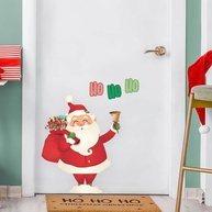 Adesivo de Natal Papai Noel - Decoração Fácil para Parede, Porta e Vitrine - imagem 2