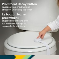 Safety 1st Trava de Vaso Sanitário OutSmart – Proteção Inteligente para Bebês - imagem 4