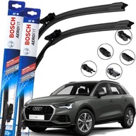 Par de Palhetas Limpador Parabrisa Bosch Aerofit Multiclip para Audi Q3 (2013-2024) - imagem 2