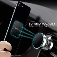Kit 4 Placas de Metal GradCap para Suporte Magnético de Celular em Carro - Universal e Fácil Instalação - imagem 3
