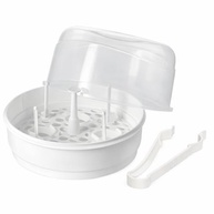 Esterilizador de Mamadeira para Micro-ondas 24x17.5cm - 4 Mamadeiras, Livre de BPA, 5 Minutos - imagem 5