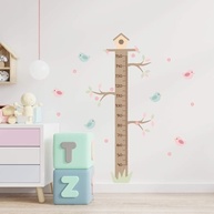 Adesivo de Parede Infantil Passarinhos para Quarto de Menina - Kit Completo com 42 Peças - imagem 4