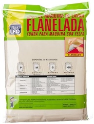 Capa para Máquina de Lavar Flanelada Branca - Proteção Total e Estilo - imagem 3