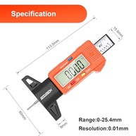 Medidor de Profundidade Digital GODESON: Precisão e Segurança para Seus Pneus - imagem 3