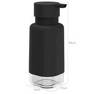 Dispenser para Detergente 500ml Preto Premium - Trium | Sistema de Dosagem Inteligente - imagem 4