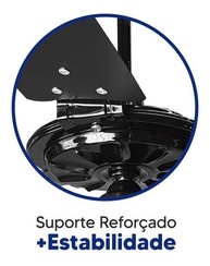 Ventilador de Teto Yris com Motor Grande 150W/180W Ventex Preto 127V - Potência e Estilo para seu Ambiente - imagem 2