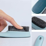 Conjunto de escova para esfregar roupas de qualidade, escova de limpeza doméstica para banheiro, tapete para pia de chuveiro, aderência ergonômica, pacote com 2 - imagem 4