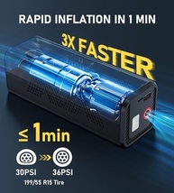 InflaVive 3X: Compressor de Ar Portátil Sem Fio para Encher Pneus Rapidamente - imagem 3