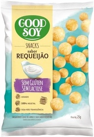 GoodSoy Snacks Salgadinho de Requeijão Sem Glúten Sem Leite Sem Lactose 25g - imagem 4