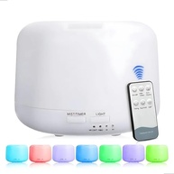 Difusor de Aromas Elétrico 300ml com LED RGB e Controle Remoto - Umidificador Silencioso para Casa e Escritório - imagem 2