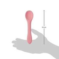 Colher de Silicone Rosa Buba - Segura, Ergonômica e Livre de BPA - imagem 3