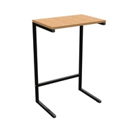 Mesa de Apoio Lateral para Sofá Vintage em Aço e Madeira - Estilo e Conforto para sua Sala - imagem 1