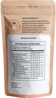 Semente de Chia - Castanha do Bem - 250g - imagem 2