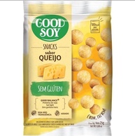 Snacks De Soja Goodsoy Sabor Queijo 25g (12 unidades) - imagem 1
