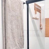 Toalhas de Banho Gigantes Ele/Ela Velour 500g/m² | 100% Algodão Macio e Absorvente | Jogo com 2 Peças 85x150cm - imagem 3