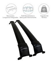 Rack Travessa de Teto Bagageiro Fiat Argo Trekking 2019-2024 - Fixação Original Preto - imagem 2