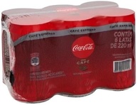 Pack de Coca-Cola Café 220ml 6 unidades - imagem 1