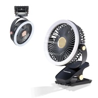 Ventilador de Mesa USB Recarregável com Motor Brushless - 5 Velocidades, 360°, Silencioso e Portátil - imagem 2