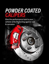 Power Stop S5296A: Pinças de Freio de Alta Performance com Acabamento Vermelho para Seu Veículo - imagem 5