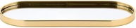Bandeja Decorativa com Espelho Oval Premium - Metal Resistente e Design Sofisticado - imagem 1