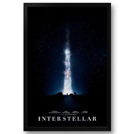 Quadro Decorativo Filme Interestelar 40x60cm - Impressão Premium com Moldura Ecológica - imagem 1