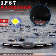 Barra de Luz de Teto LED DRL Super Brilhante para Land Rover Defender 110 (2020-2023) - imagem 3