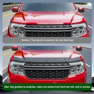 Defletor de Capô TPE Premium para Ford Maverick 2022-2025: Proteção e Estilo Aerodinâmico - imagem 4