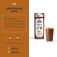 Choconuts Zero: Leite de Castanha Delicioso 1L - imagem 2