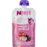 Papapá Orgânico Maçã & Ameixa: Sabor Delicioso 100g - imagem 3