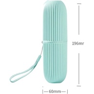 Estojo Organizador para Escova e Pasta de Dentes Texturizado - Ideal para Viagem, Escola e Trabalho (Branco) - imagem 4
