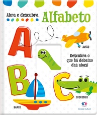 Livro Interativo "Abra e Descubra - Alfabeto": Aprenda o ABC com Diversão! - imagem 1