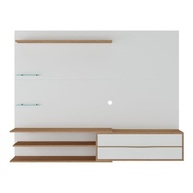 Painel para TV 65" com Porta Basculante e Prateleiras | Design Moderno em MDP - imagem 5