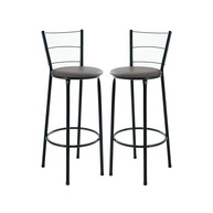 Banquetas Altas com Assento em Junco - Kit com 2 Unidades, Design Moderno para Cozinha e Balcão - imagem 2