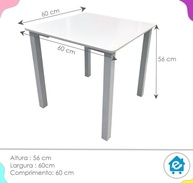 Conjunto Mesa e 2 Cadeiras Infantil Rosa - Design Moderno para Estudos e Brincadeiras - imagem 4