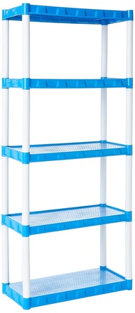 Estante Modular Agraplast Azul - Design Moderno e Resistente para Ambientes Organizados - imagem 1